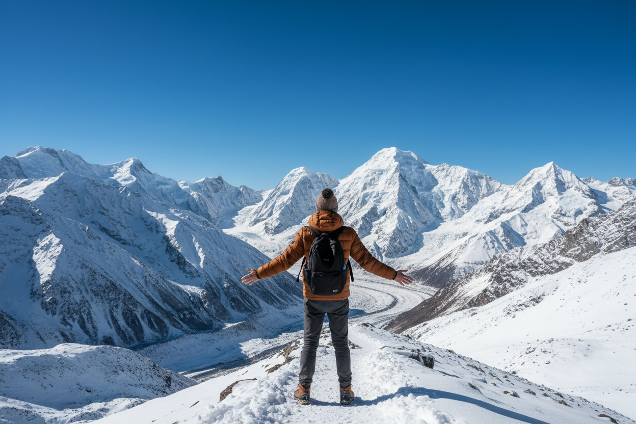 put guy in coffee colour jacket 
